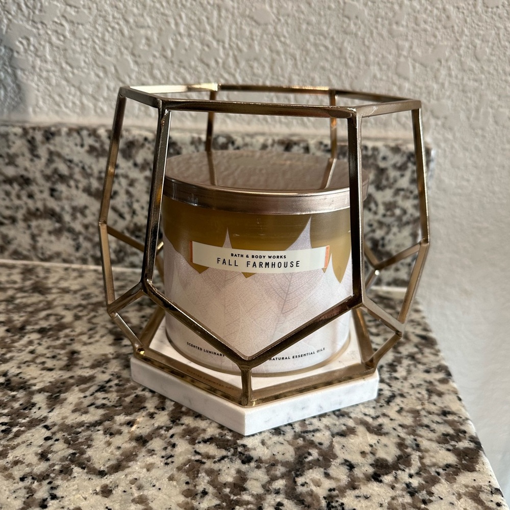 BBW Geometric Candle Holder